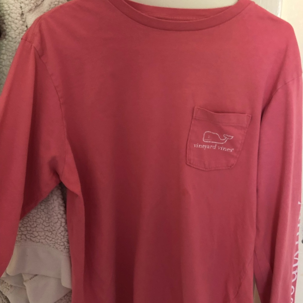 Price drop! Vineyard vines pink long sleeve